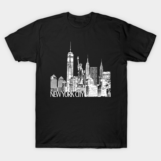 New York City T-Shirt by TravelTs